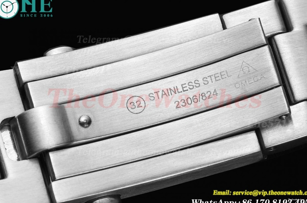 SS Orange 600m White 43mm Seamaster Dial GDF MY8215 SS 0331